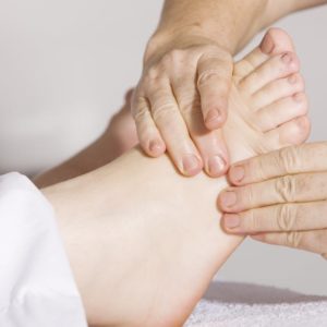 Séance de massage métamorphique